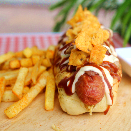 Hot Dog Carnivoro de Baez