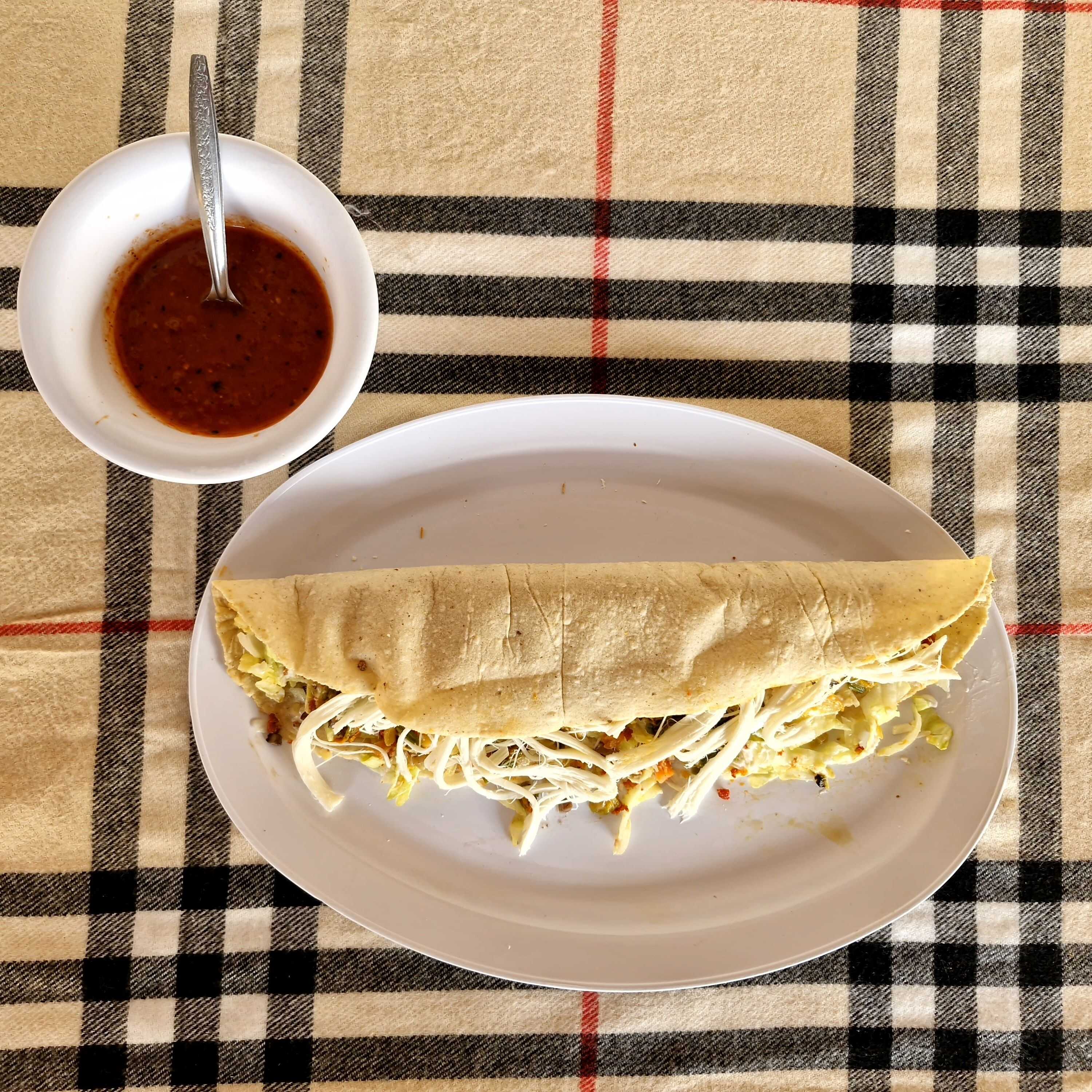 Quesadilla de Queso Oaxaca Gigante