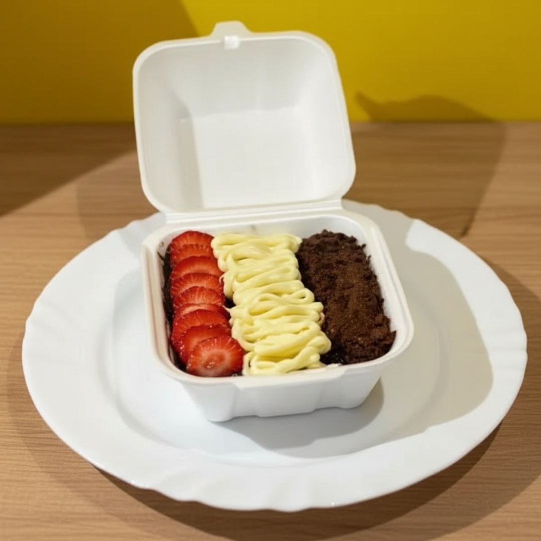 Creme super saboroso de açaí, que acompanha uma fruta, um creme especial e uma guloseima crocante.
Acompanha tubete Grátis