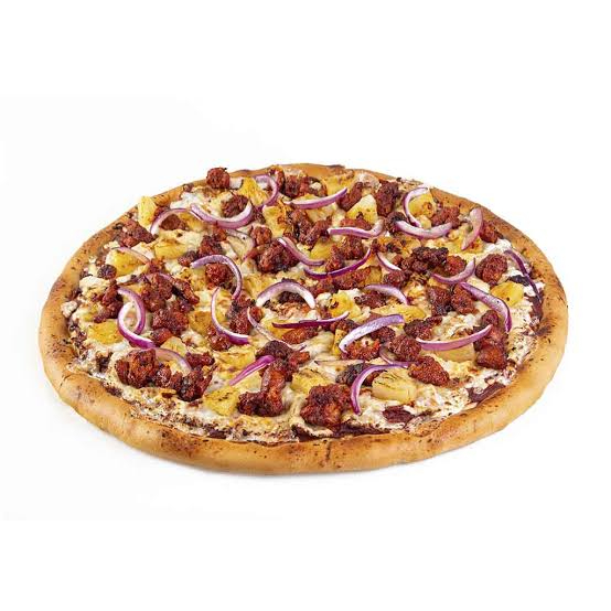 Pizza Crazy (carne al Pastor,cebolla,piña)