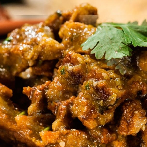 5 Tacos de Chicharrón de la Ramos en Salsa Verde