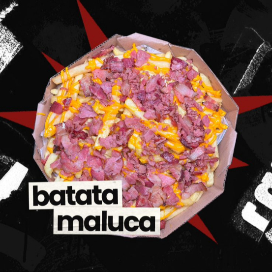 Bacon, calabresa, cheddar, queijo ralado