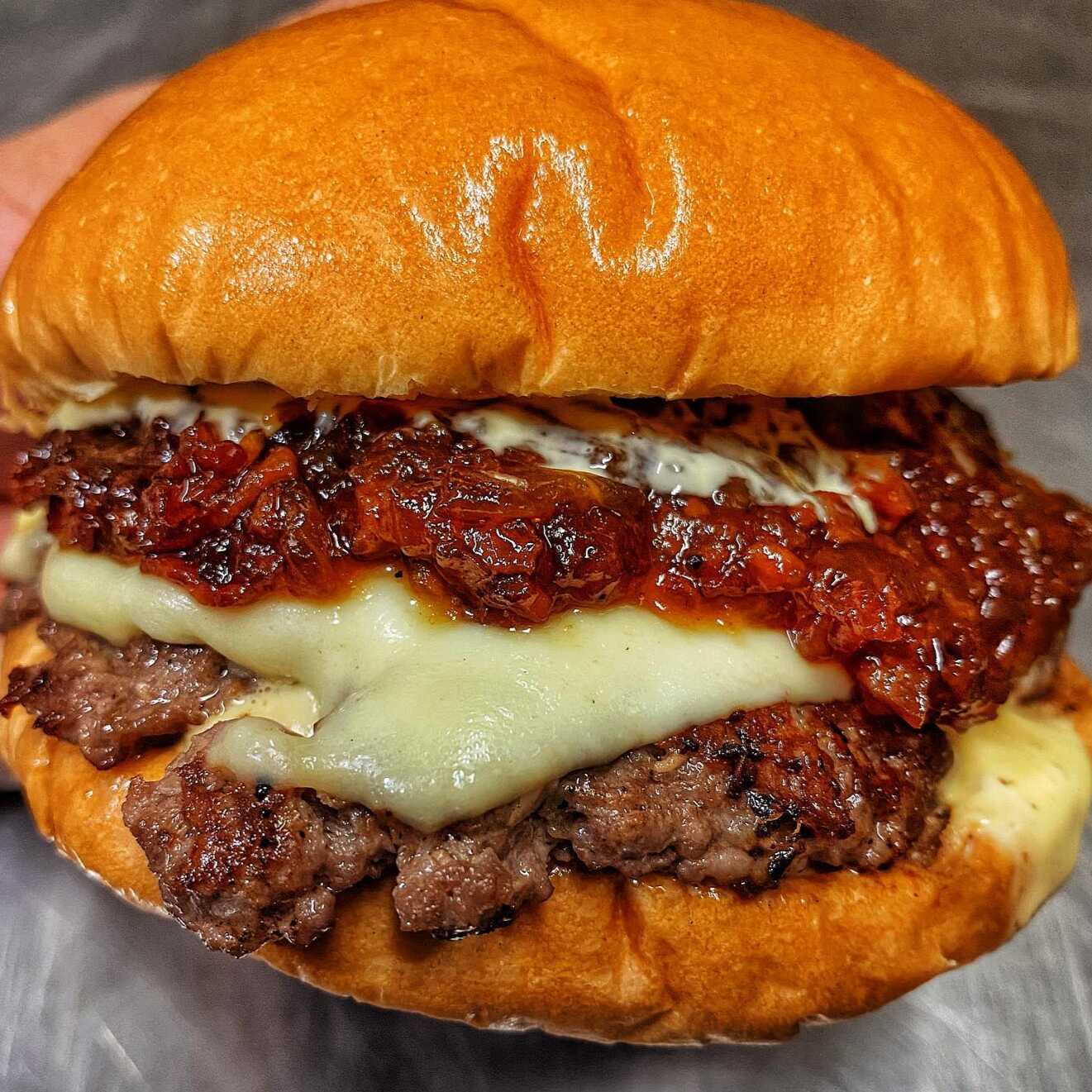 Sweet Bacon Jam Burguer