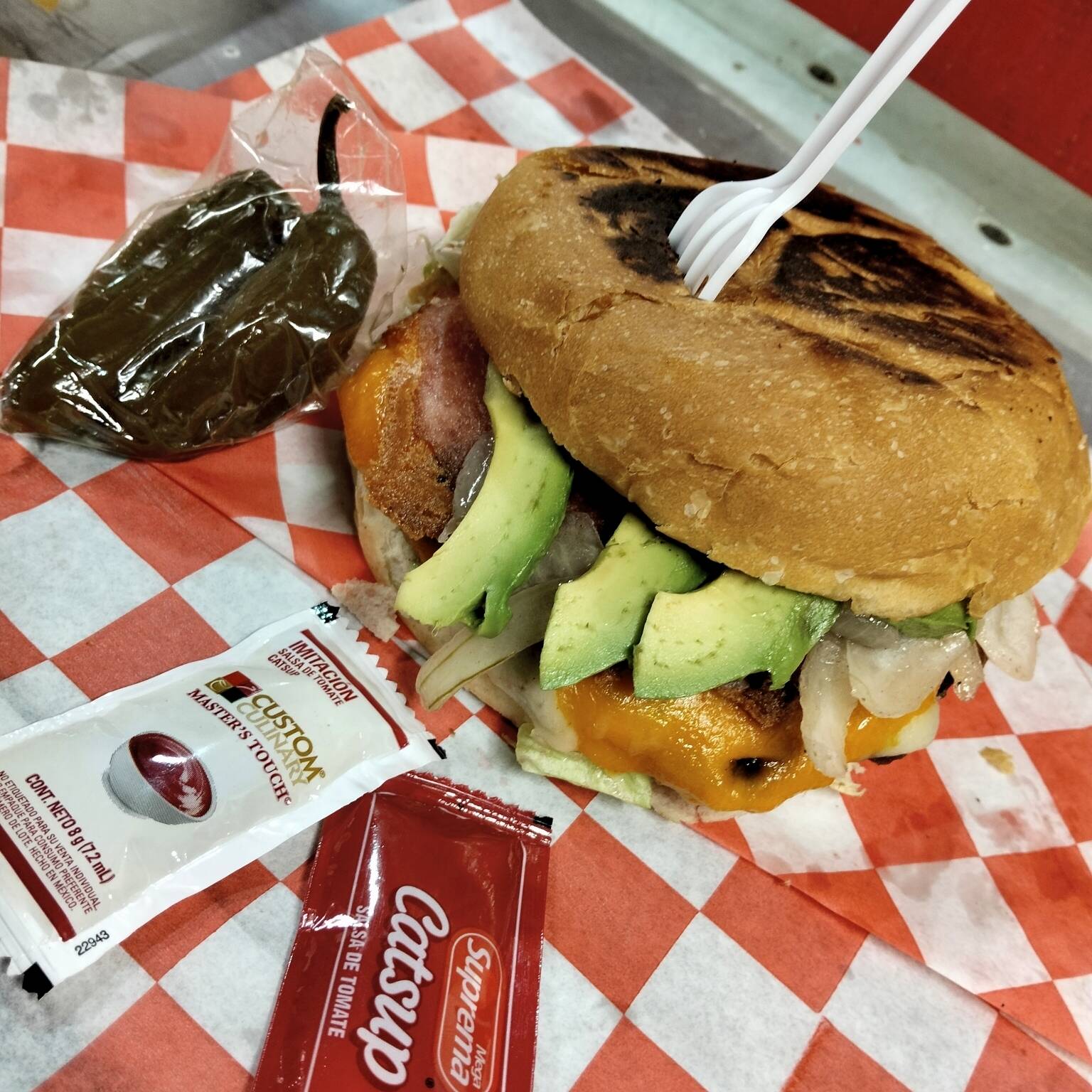 Hamburguesa sencilla