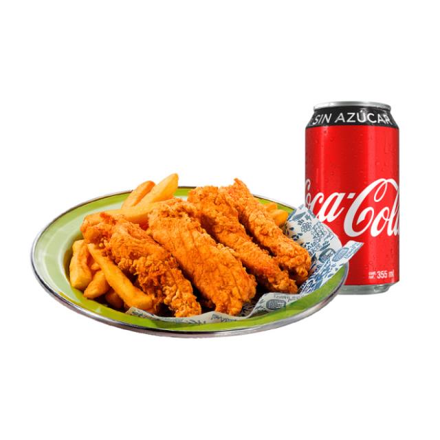 CHIKISTRIPPERS + REFRESCO X $139