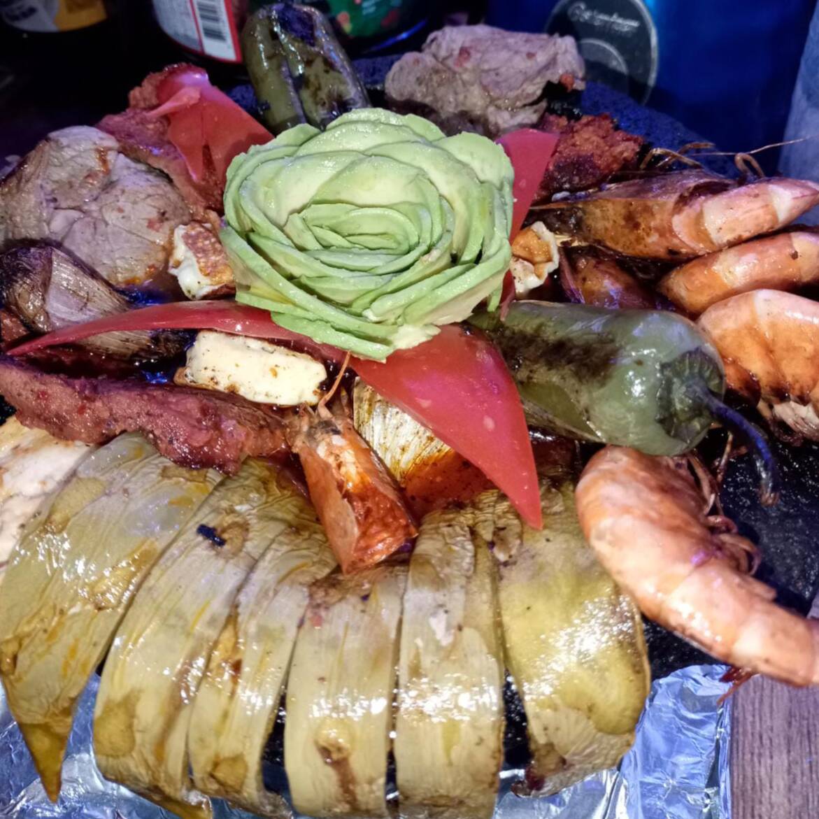 Molcajete Mar y Tierra