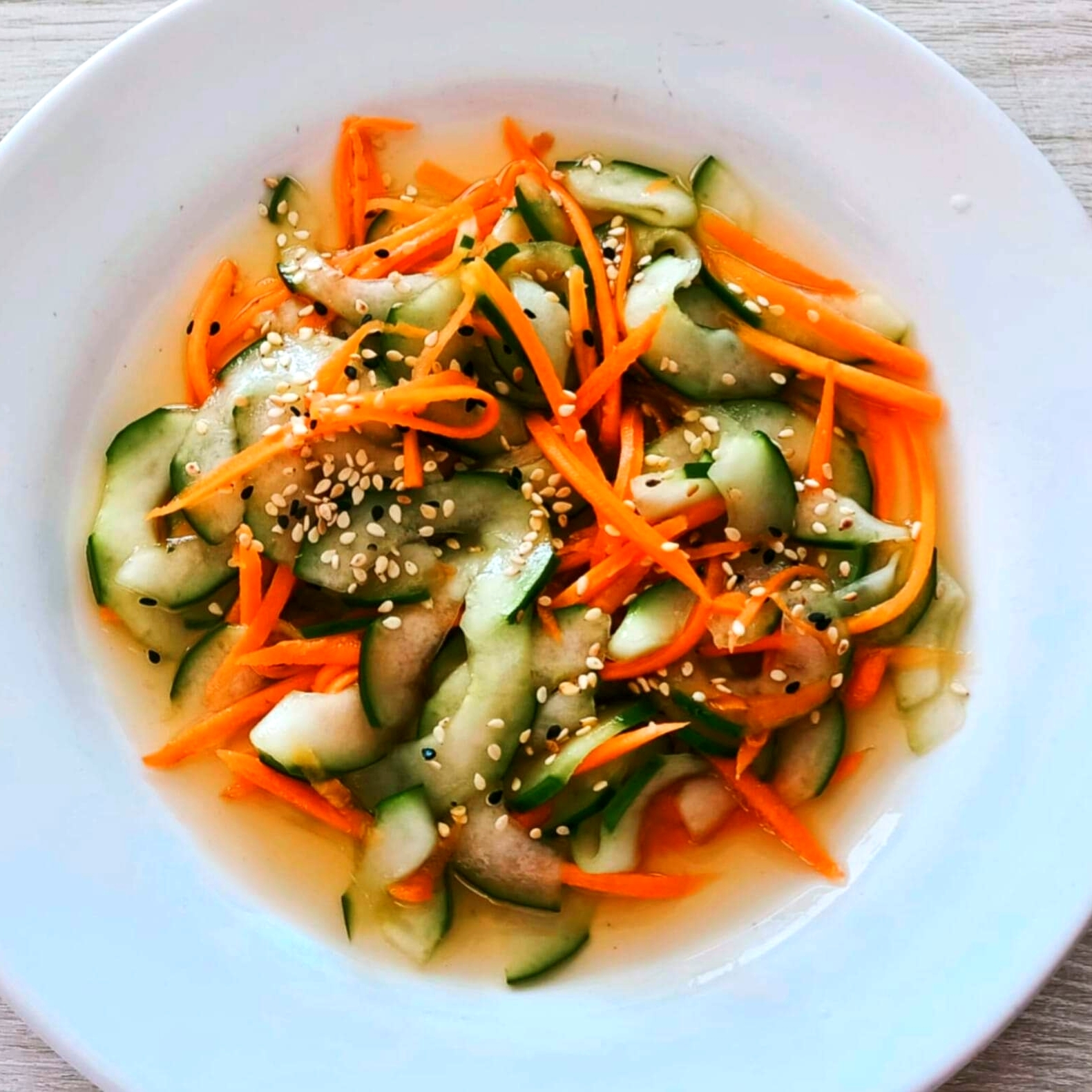 Ensalada de Pepino (Huangua)