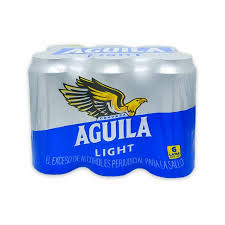 Sixpack AGUILA Light Laton 473mL