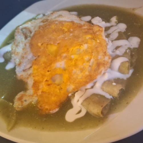 Enchiladas Verdes