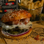 HAMBURGUESA CREAMY PARMESANO