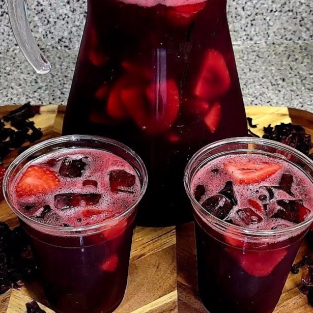 Agua de jamaica 500 ml