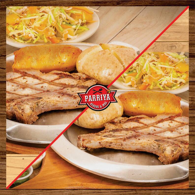 Combo-Chuleton de Cerdo X2