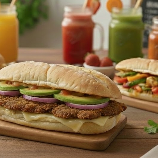 Mega Torta de Milanesa de Res