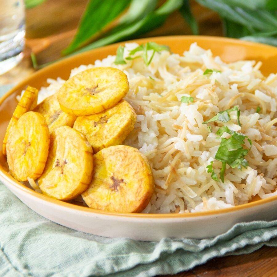 Arroz con Plátano