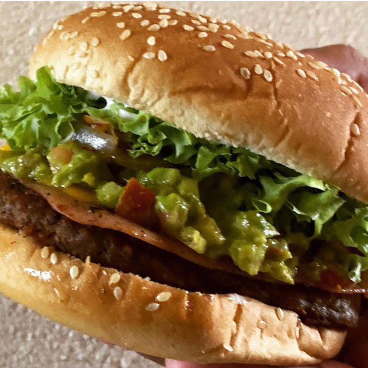 Hamburguesa a la Mexicana