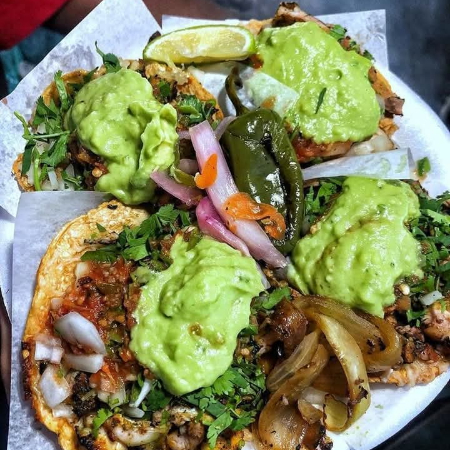 TACOS DE ASADA