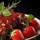 Costilla en Salsa de Fresa