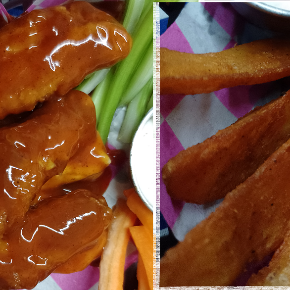 Combo-8 Alitas + Papas Gajo