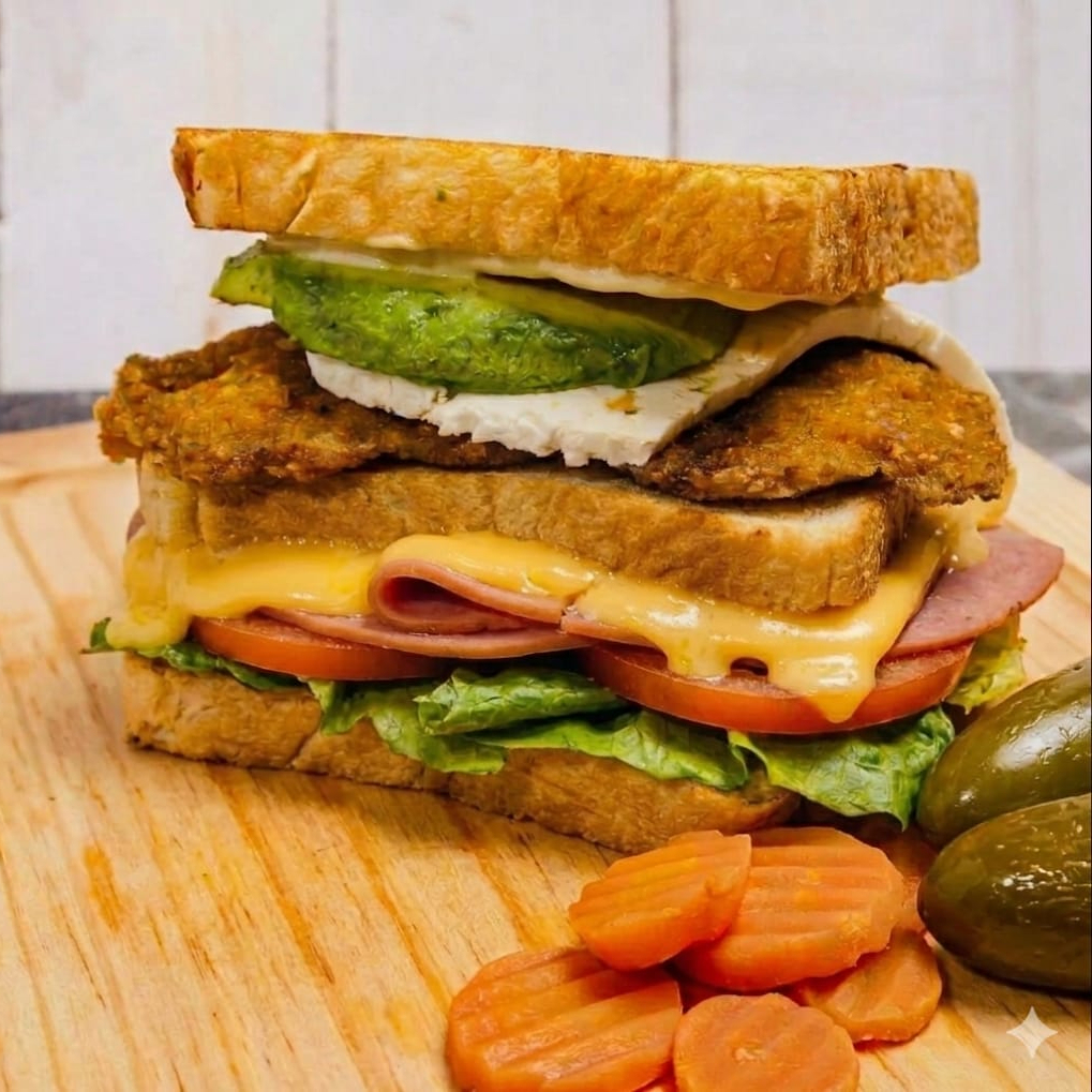 Sándwich de Milanesa de Pollo