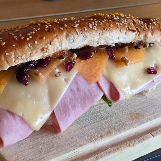 Baguette Gourmet con Jamón Alemán