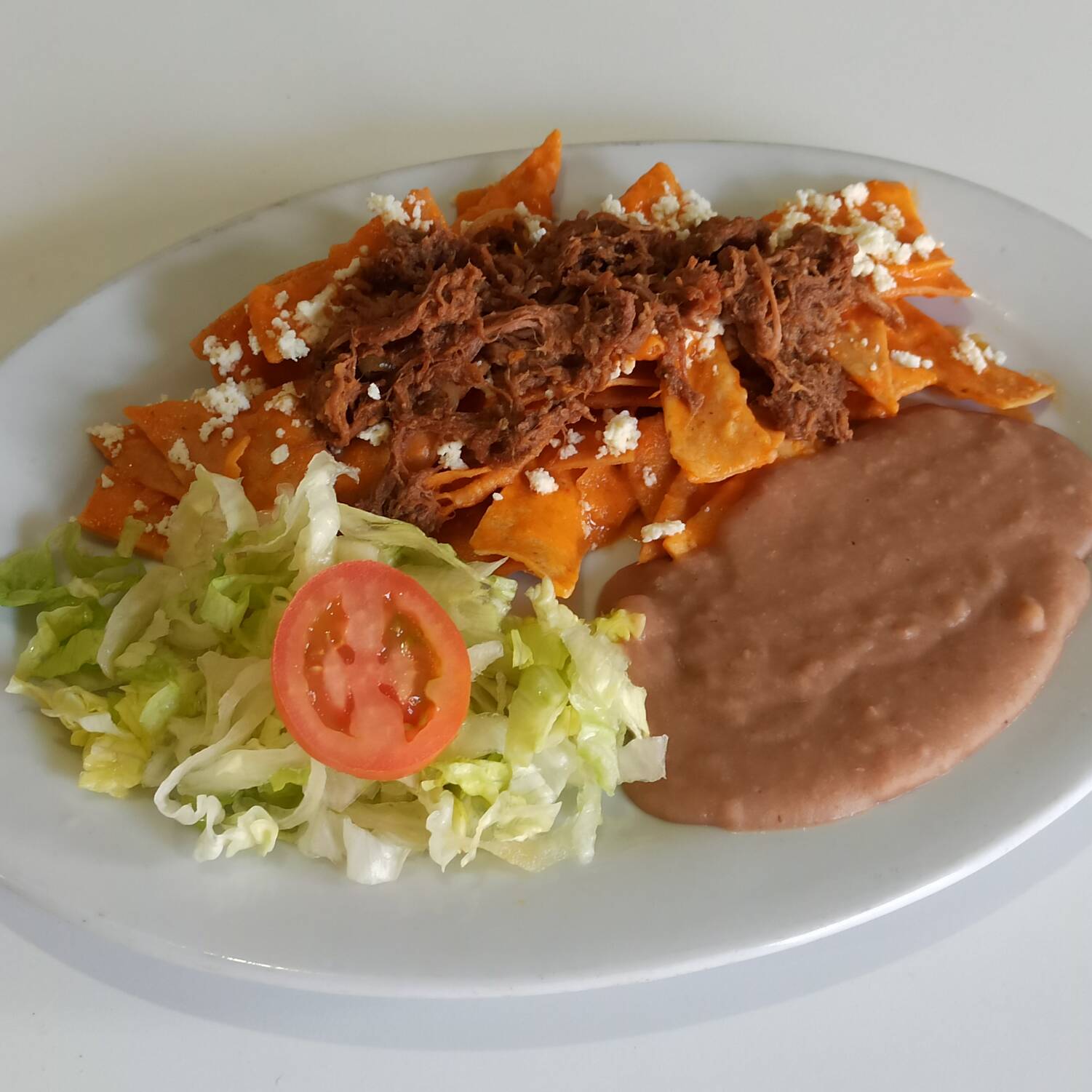 Chilaquiles "Los Machetes"