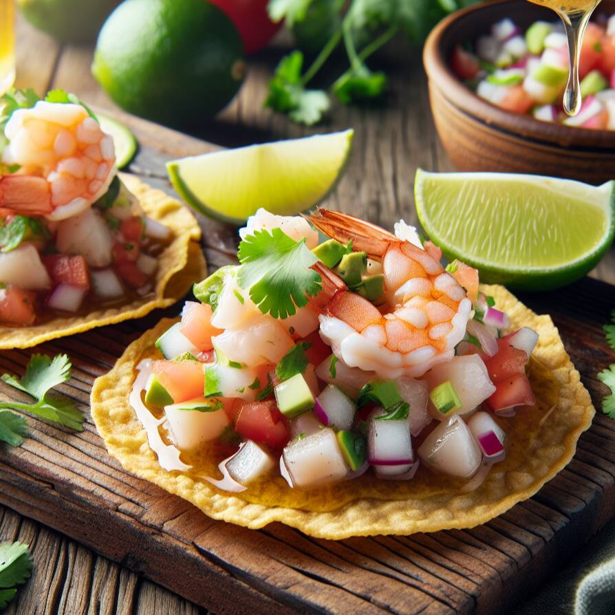 Combo 3 Tostadas Ceviche