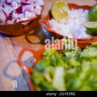 lechuga y rabano