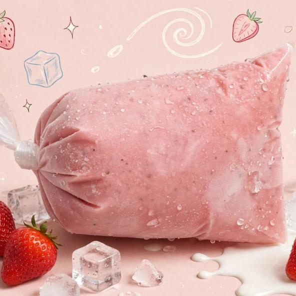 HIELITO DE FRESA CON CREMA