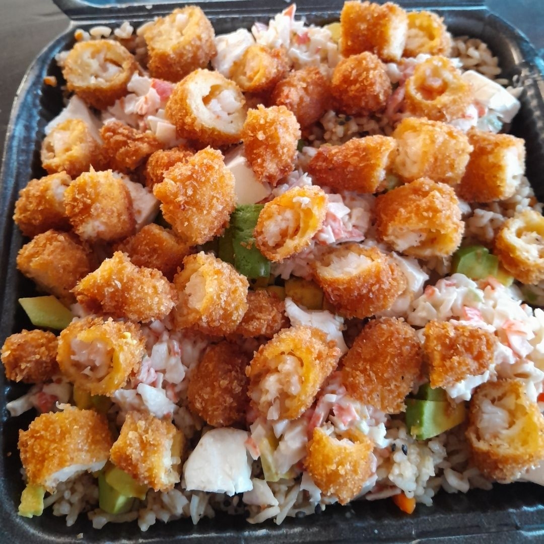 Yakimeshi volcano crunchy