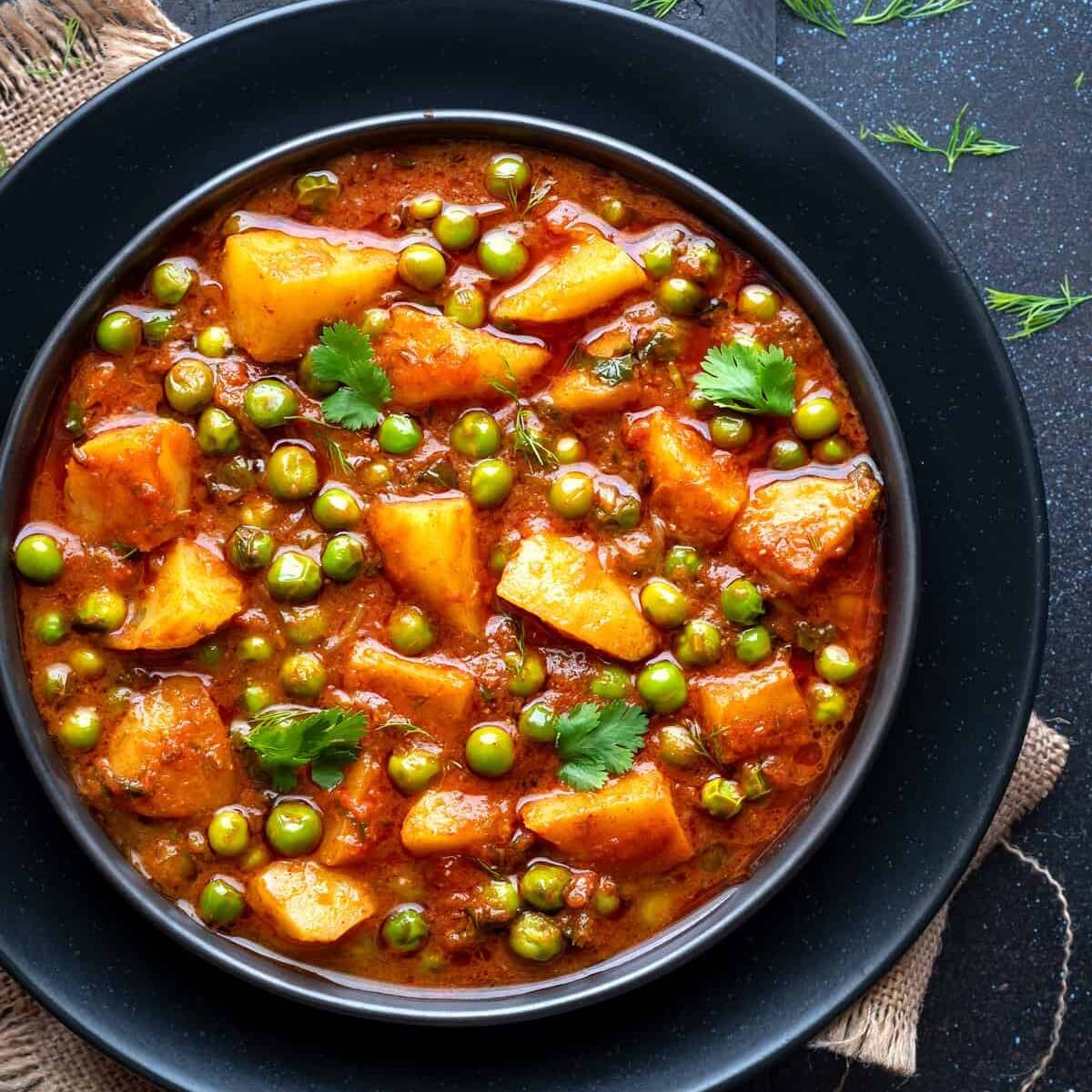 Aloo Matar (225 Gms) - Vegetarian
