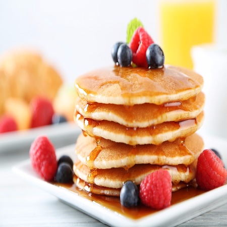 Hot Cake (5 Piezas) + Café