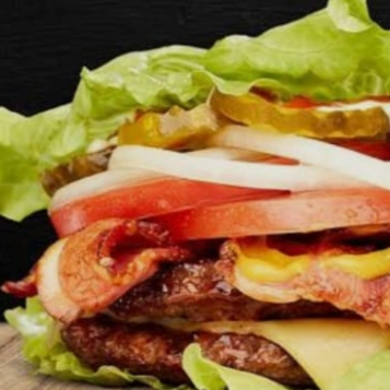 "Burger Green" doble