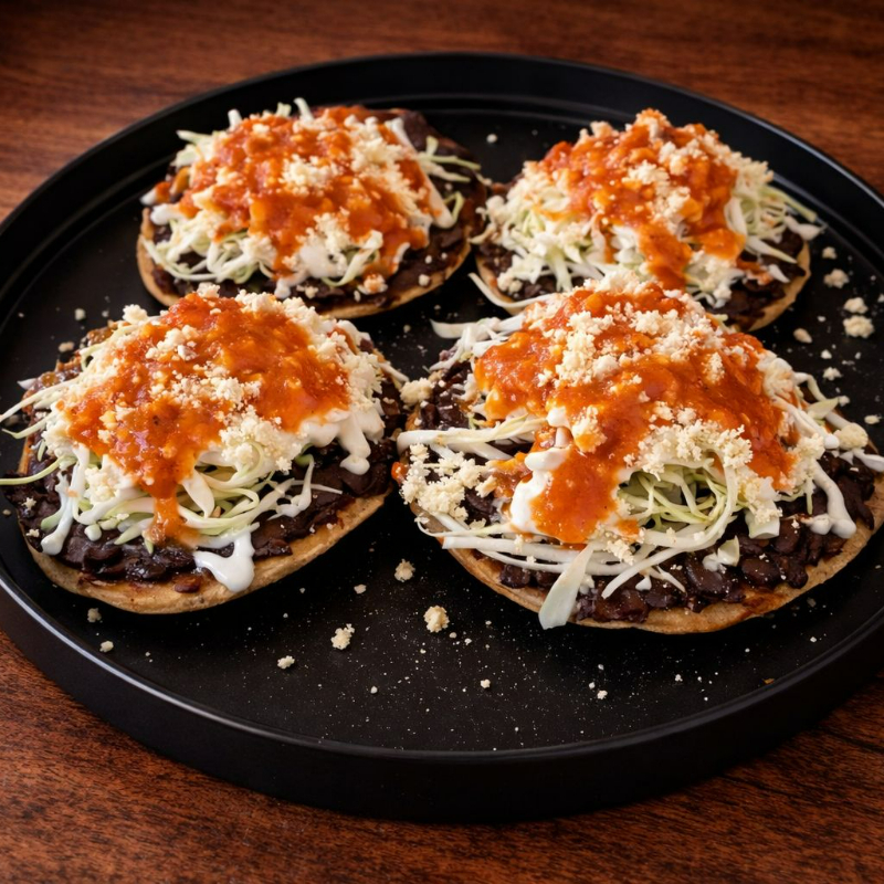 Orden de Tostadas Jarochas (c/Pollo)