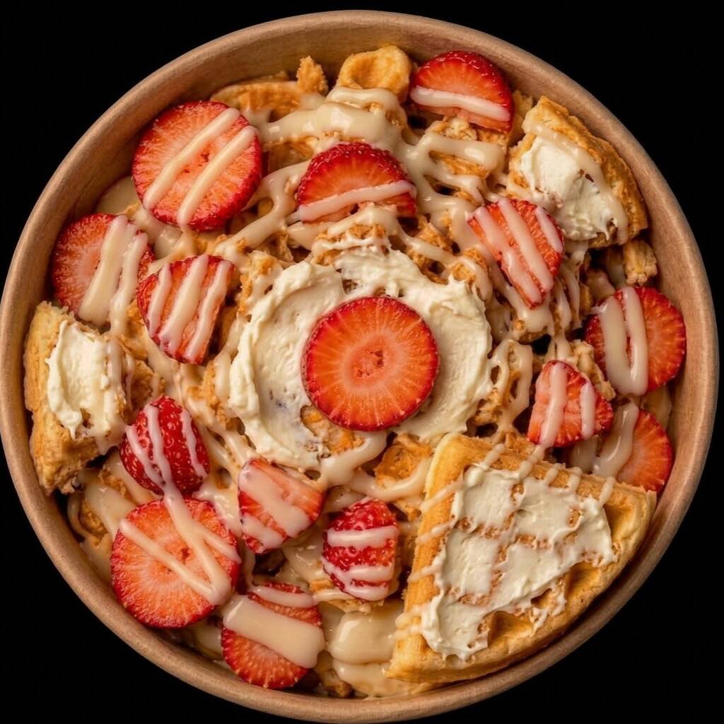 Waffle Que-fresa