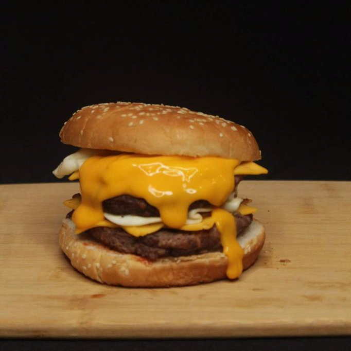 Hamburguesa 3 Quesos