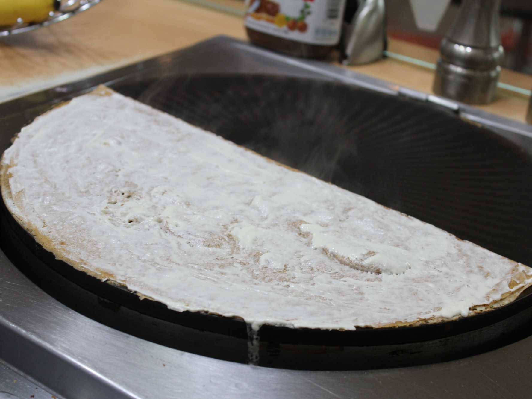 Crepa con Queso Philadelphia