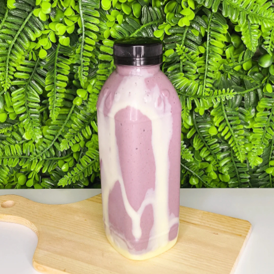 Açaí , leite em po e leite condensado