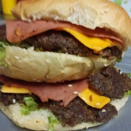 Hamburguesa Doble Queso