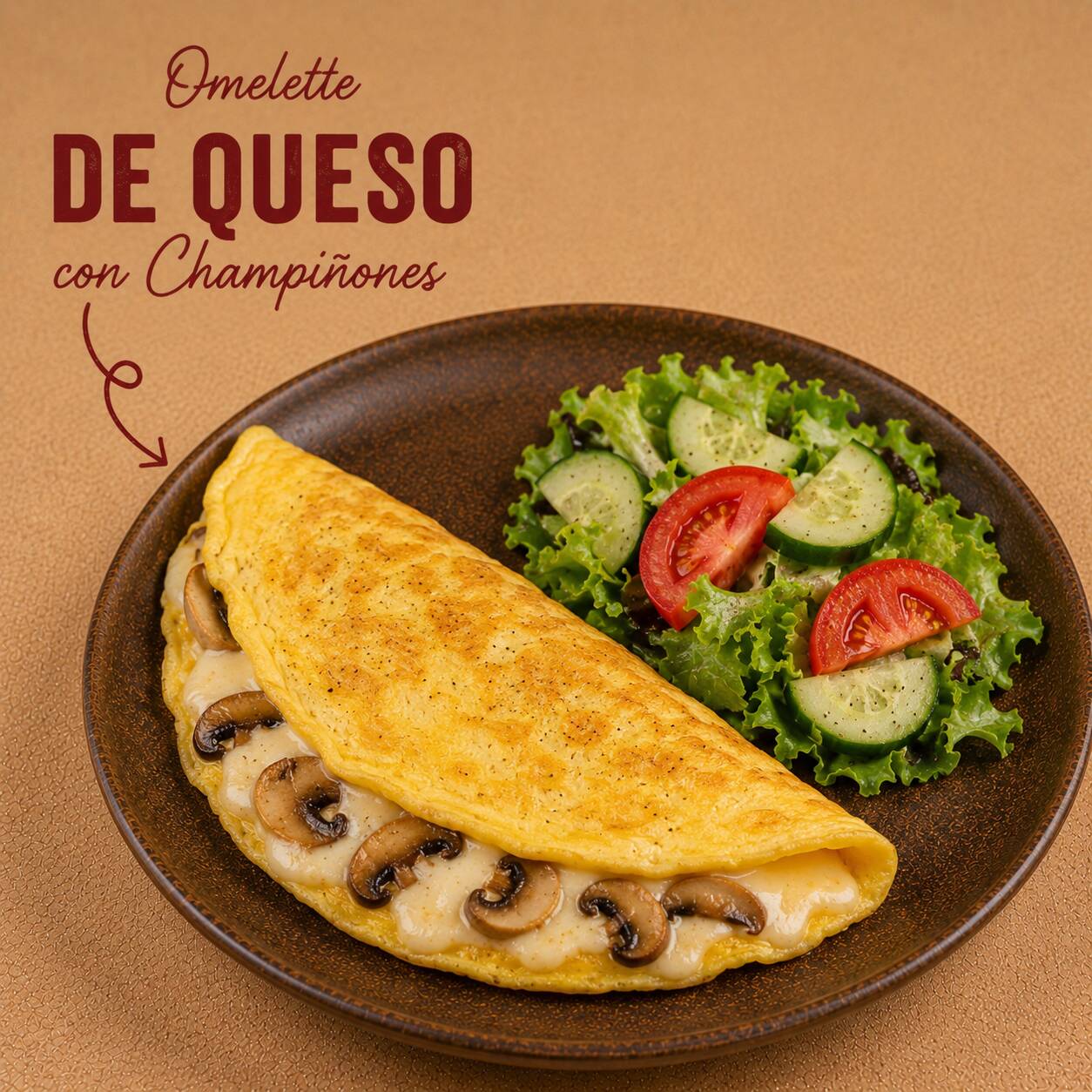 OMELETTE DE QUESO.