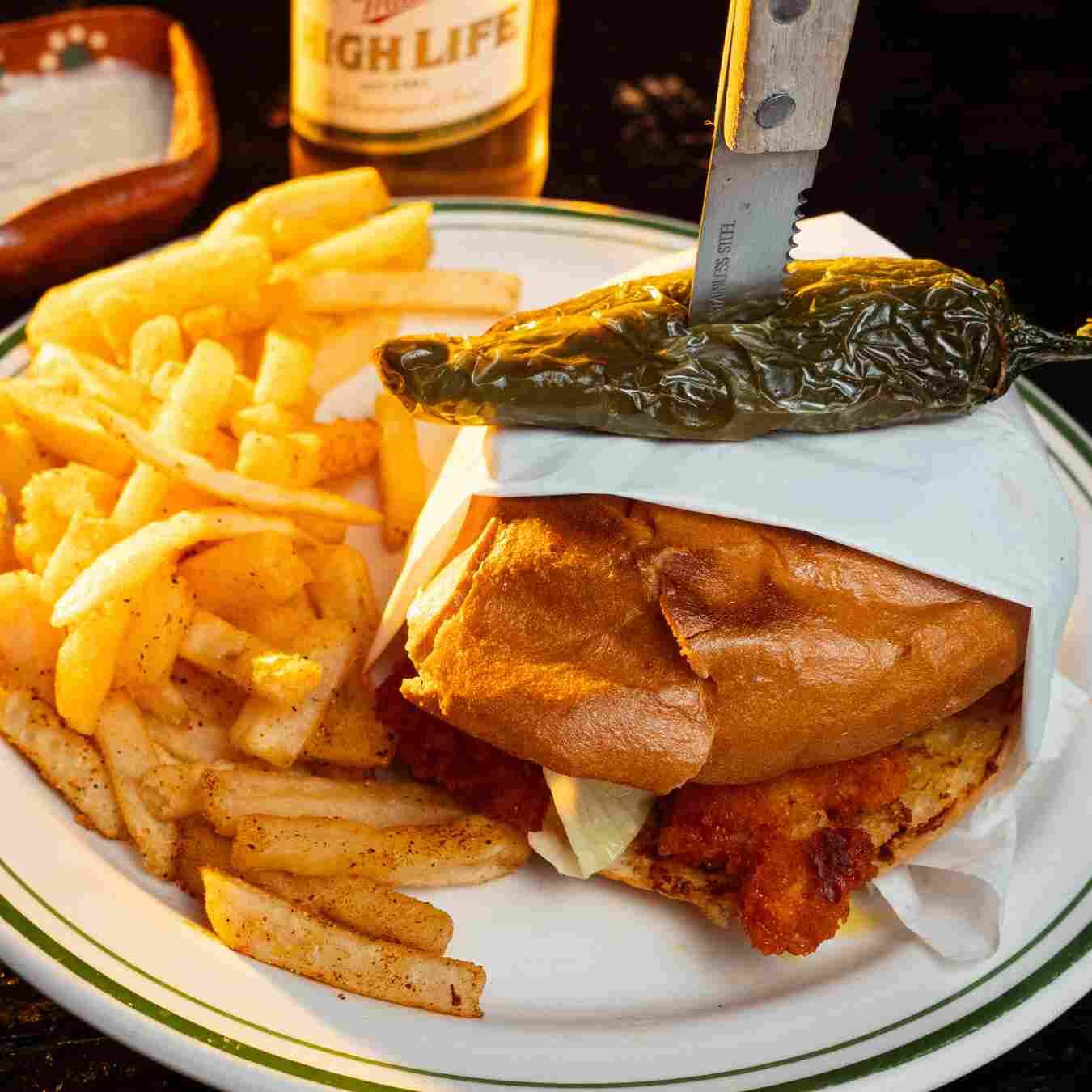 Hamburguesa de Pollo