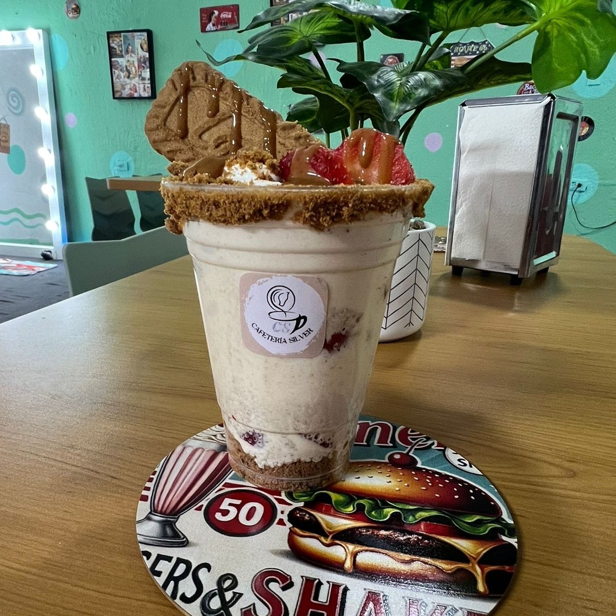 Fresas con Crema Lotus Biscoff