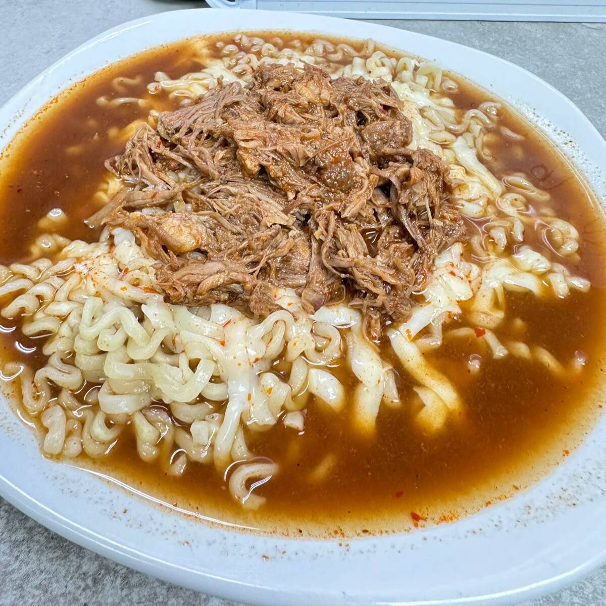 Ramen con Birria