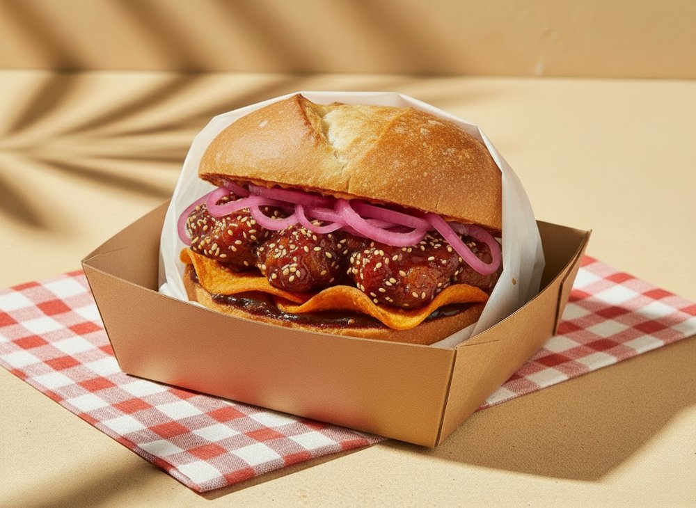 Sanguche Chicharron Oriental