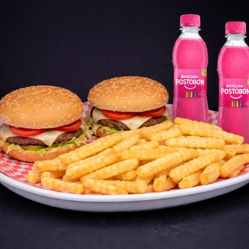 Promo Hamburguesas para Compartir