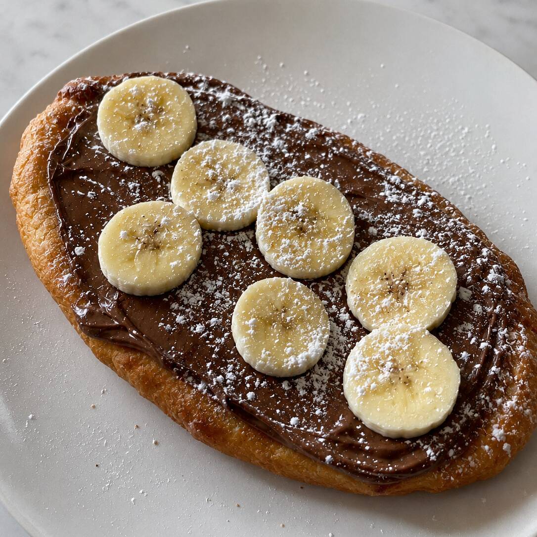 Cola de Castor NUTELLA & Plátano