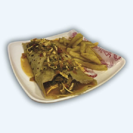 Crepe Mixto (Pollo y Carne)