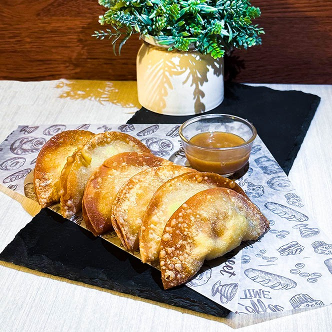 Dumplings de Manzana