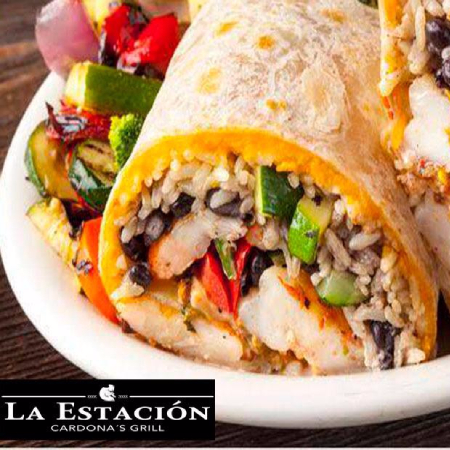 Combo Mix Burrito + Café Americano o Agua del Dia