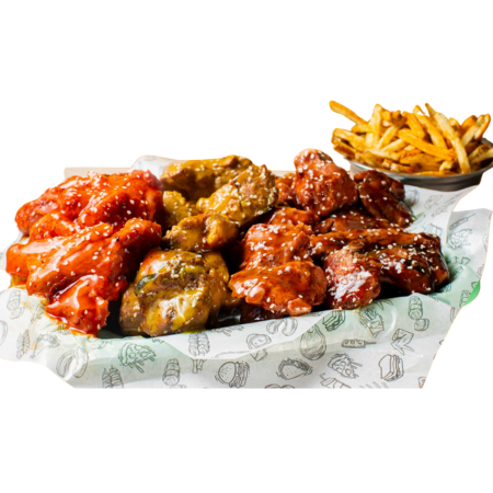 24 COSTILLITAS + Papas Fritas