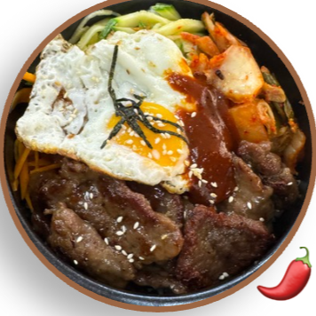 Bibimbap Kimchi Mixto